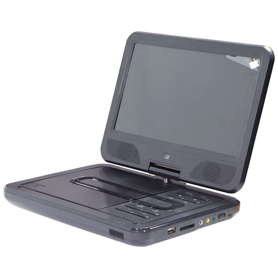 Reproductor de DVD GPX Bluetooth de 10,1 pulgadas con auriculares inalámbricos - negro (PDB1077B) Foto 2 de 4