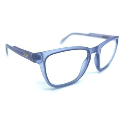 QUAY Hardwire 126 Matte Purple Eyeglasses Frame Blue Light Lenses Eyewear