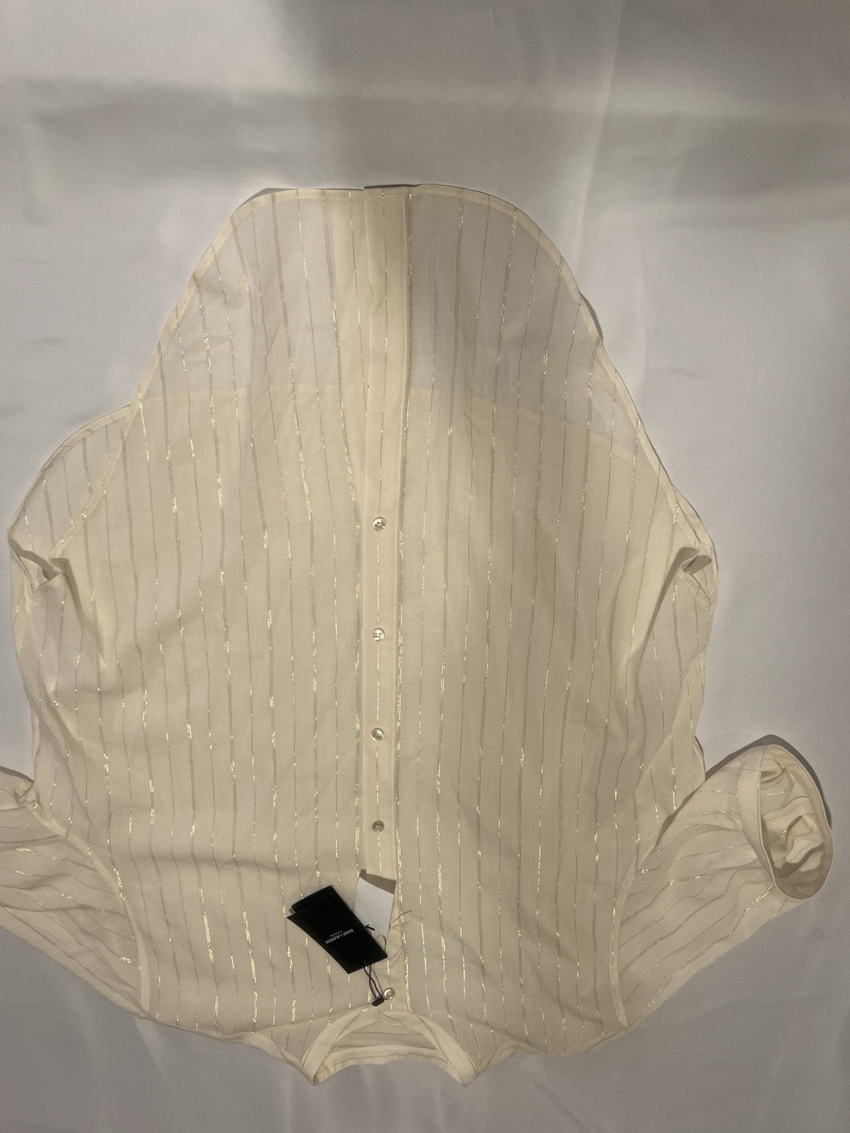 Top tunica blusa donna Saint Laurent. 42 L. $1290