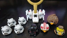 8 Angry Birds Star Wars Death Star Jenga Game Figures Launcher Replacements