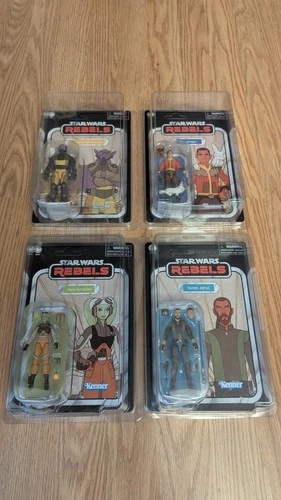 Star Wars TVC Rebels Haslab Ghost Crew Set Of 4 Figures The Vintage Collection