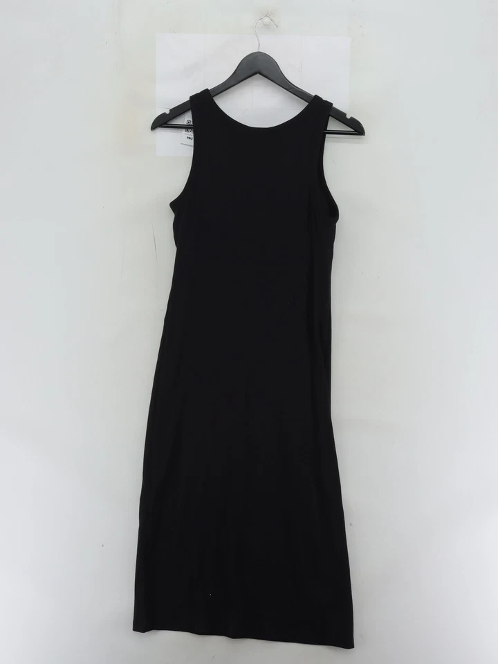 Uniqlo A-Line Midi Dress L in Black - Image 2 of 4