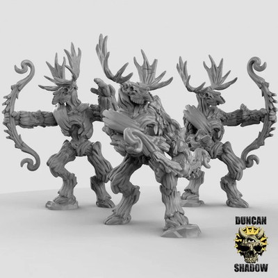 Large Dryad Treant archers Miniature