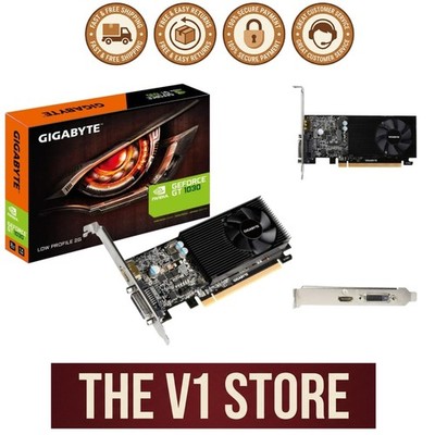 NVIDIA GeForce GT 1030 Low Profile 2GB Graphics Card - Slim Design for Gaming
