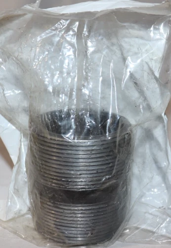 GRAINGER APPROVED 40903GR Black Pipe Nipple, Threaded, 2x2-1/2 In 1XLG5