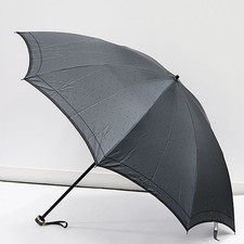 Christian Dior OGH Folding Umbrella Black Authentic Rare Genuine Brand