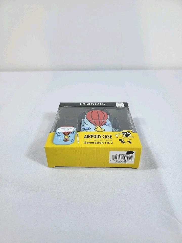 花生 2025 全新 Woodstock 苹果 AirPods 保护壳 Gen 1&2 Culture Fly 品牌 — 第 2/4 张图片