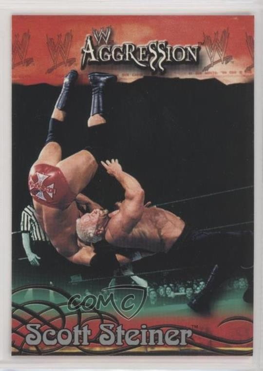 2003 Fleer WWE Aggression Scott Steiner #30 1md