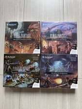 Magic The Gathering: Final Fantasy Scene Box Bundle Set of 4 New Sealed