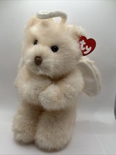 TY Classic Saint The Angel Bear Stuffed Animal Teddy Bear Plush 12  W Tag Peach