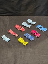 Vintage Lot of 9 Tootsie Diecast Toy Cars