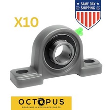UCP205-16 Pillow Block Bearing 1" Bore 2-Bolt Self-Aligning 10PCS