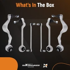 Front Suspension Control Arms + Drop Links Kit for BMW 3 Series E90 E91 E92 E93