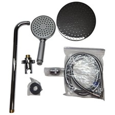 Signature Hardware 416164 Lattimore Rainfall Shower System Rough In -Chrome READ