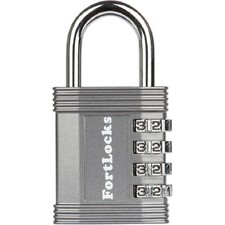 Padlock 4 Digit Combination Lock Gym Outdoor School Locker Fence Case Shed