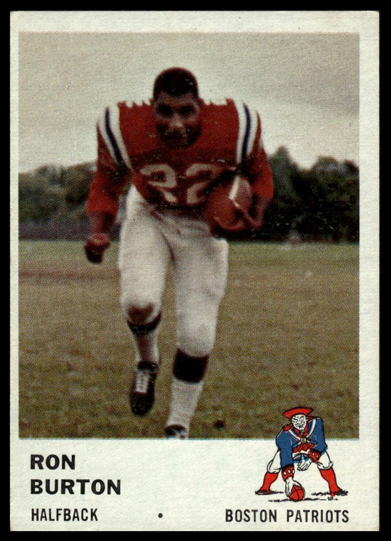 1961 Fleer #179 Ron Burton