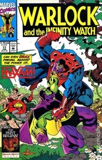 Warlock and the Infinity Watch #17 VG 1993 Stock Image Low Grade