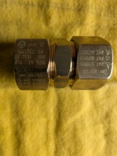 Trac pipe fitting CPLG-22 Size: AutoFlare Coupling 22mm