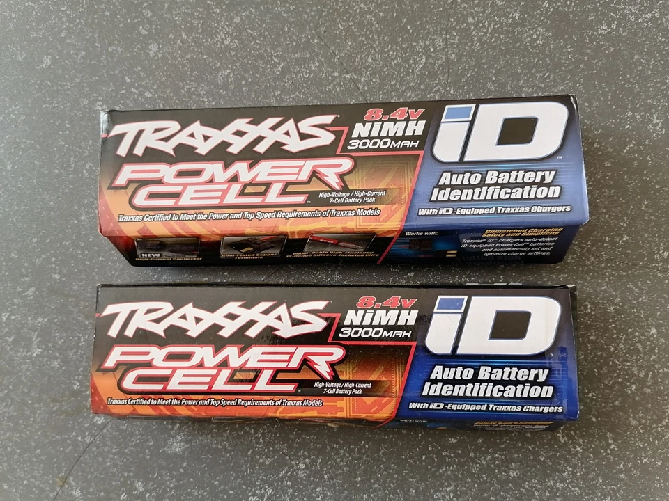 2 Batteries TRAXXAS Nimh 3000MAH pour voiture radio commandée - Photo 3/4