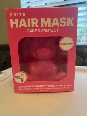 BRITE Care & Protect Hair Mask Leave-In Treatment Refillable, 100ml/3.38oz