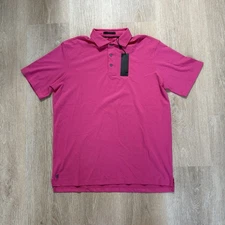 Greyson NWT Mens Sz L Brrr Triple Chill Effect “Glasseye” Golf Polo Shirt NEW