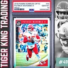 2018 Donruss Optic Football Patrick Mahomes II Holo Gem Mint PSA 10 #49 Chiefs