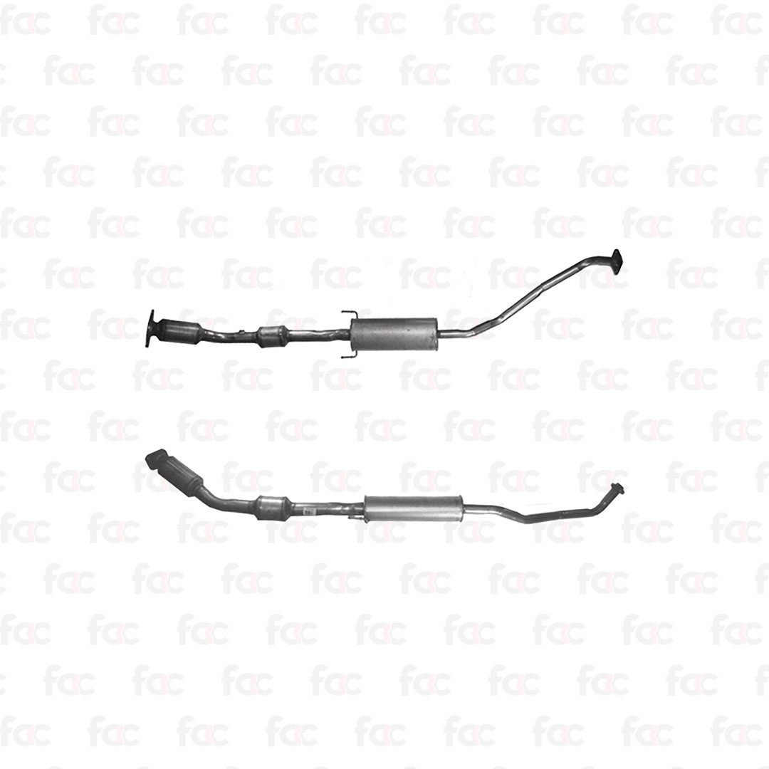 Homologated Petrol Catalytic Converter For Toyota Corolla 1.4 01-04 Euro 3/4