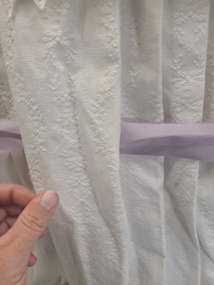 Youngland Couture vintage size 14 white dress made in USA - Image 2 of 4