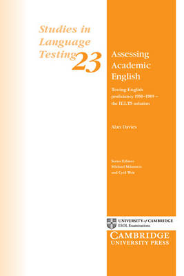 Assessing Academic English Davies EFL Paperback Cambridge University Press