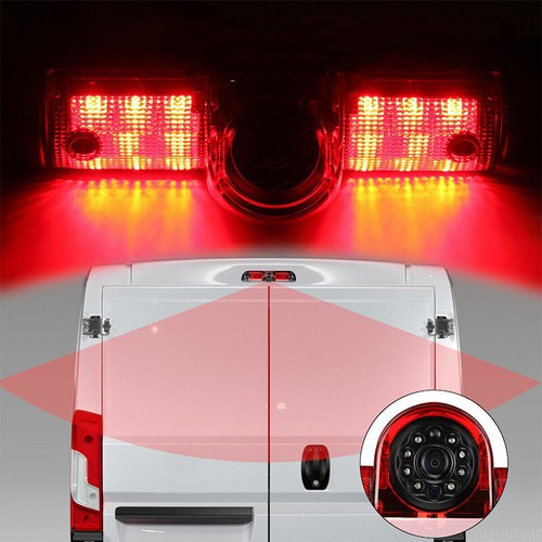 1 juego de luces de freno traseras cámara de marcha atrás y monitor AV de 7" apto para Fiat Ducato nuevo - Imagen 8 de 10