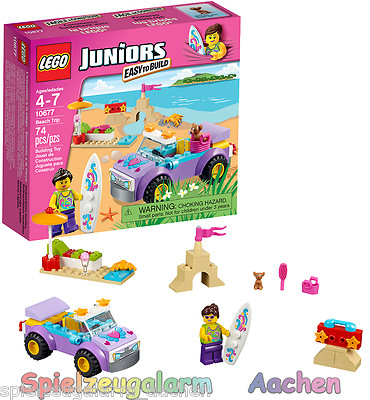LEGO 10677 Juniors Strandausflug Beach Trip  L'excursion à la plage NEU 2015 Ovp