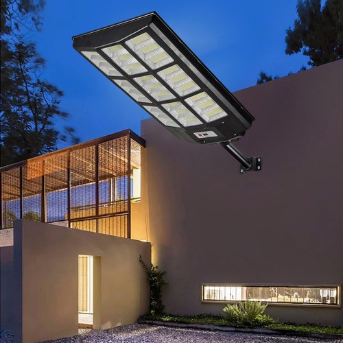 10000000LM 2000W Commercial Solar Street Light LED IP67 Dusk-Dawn Road Lamp+Pole - Picture 12 of 24