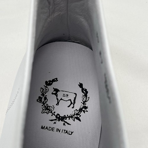 Del Toro weiß Leder Chukka Perlen Tribal Sneaker Schuh Herren Größe 9 neu - Bild 9 von 12