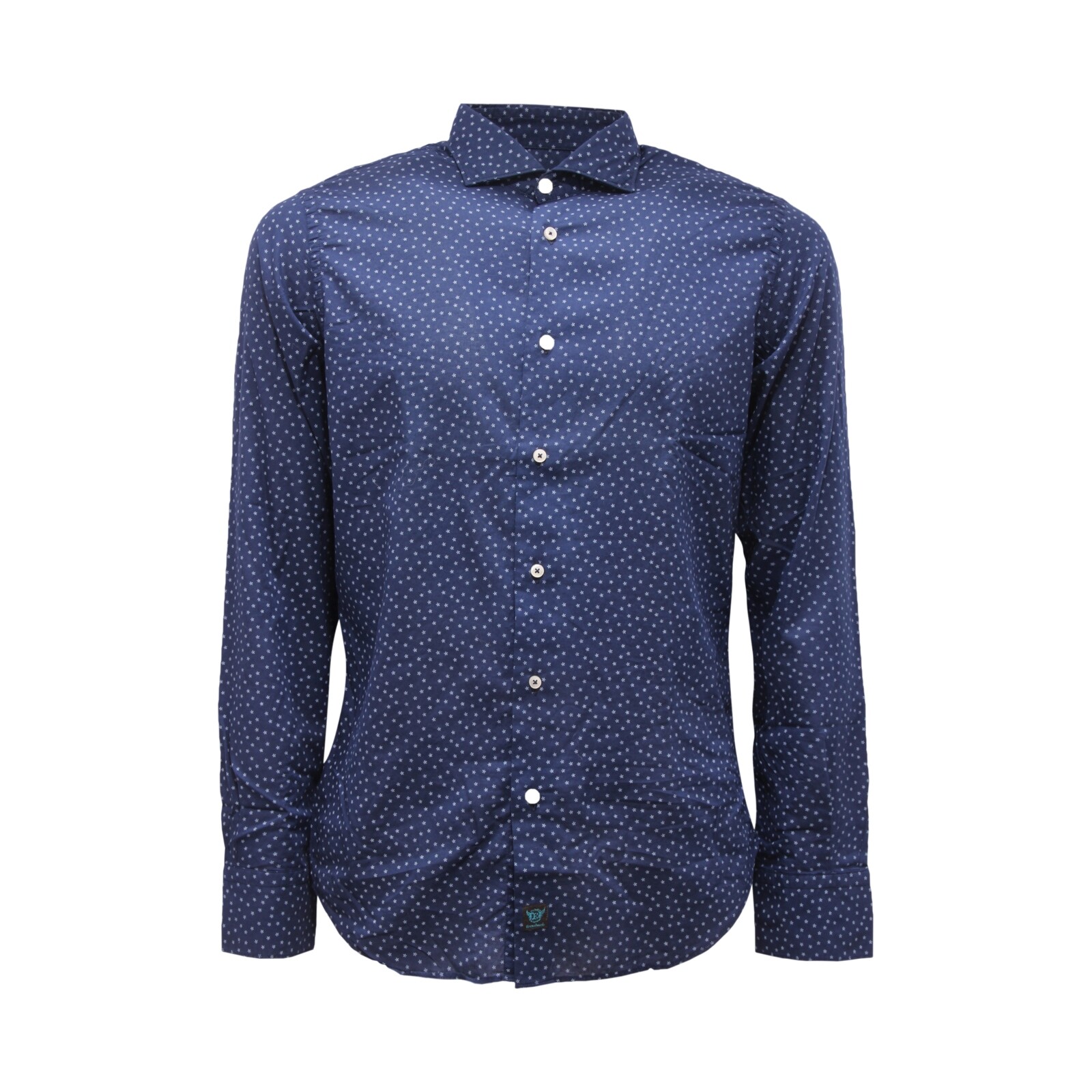 9019AS camicia uomo BROUBACK man shirt blue 15690₽