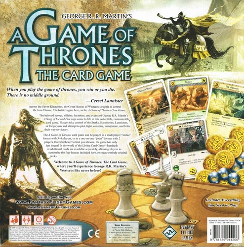 A Game of Thrones: The Card Game - Board Game - Brand New - Fast Post - Picture 2 of 3