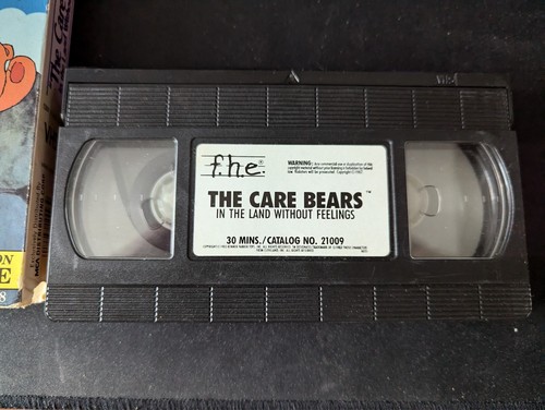 VHS The Care Bears Movie,  In The Land Without Feelings, AND The Birthday BUNDLE - Picture 12 of 18