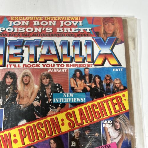 Metallix Magazine November Skid Row Poison Slaughter - Foto 7 di 9