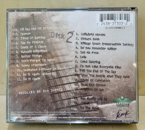 “KINKS TO THE BONE” 1996 LIVE PERFORMANCE TWO CD SET - KINKTASTIC!! - Picture 2 of 4