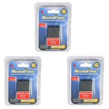 Replacement Battery FOR CANON NB-1L NB-1LH NB1L PowerShot S300 3PK 