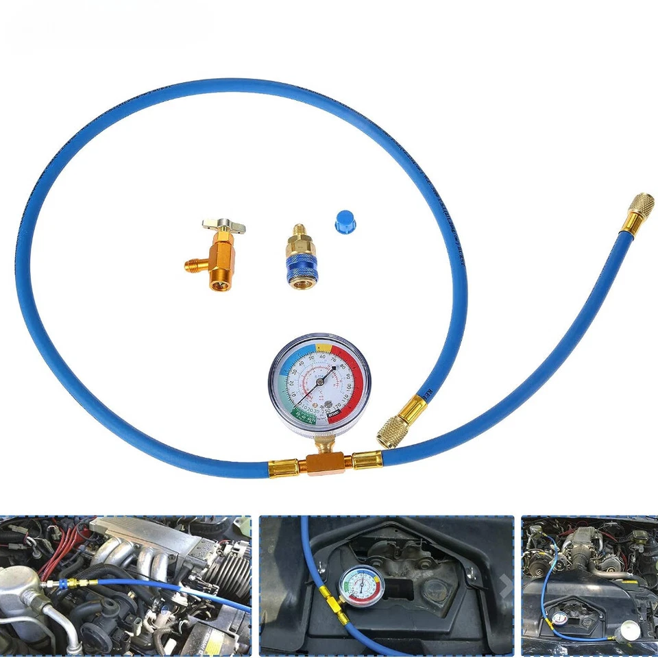 5FT R134A Car AC Refrigerant Charge Hose - Image 2 of 4