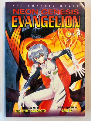 Neon Genesis Evangelion Vol 3 Manga   Oversized Edition Yoshiyuki Sadamoto 2001