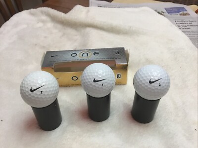 Nike One Tiger Woods TW Golf Balls 1 Sleeve / 3 Balls | eBay