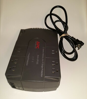 APC Back-UPS ES 350 Battery Backup plus surge protection - Works Great