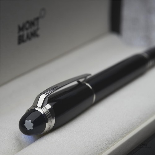 Montblanc Starwalker Resin Line blauer Kappe Fine Liner No 118847 Roller Ball - Bild 3 von 7