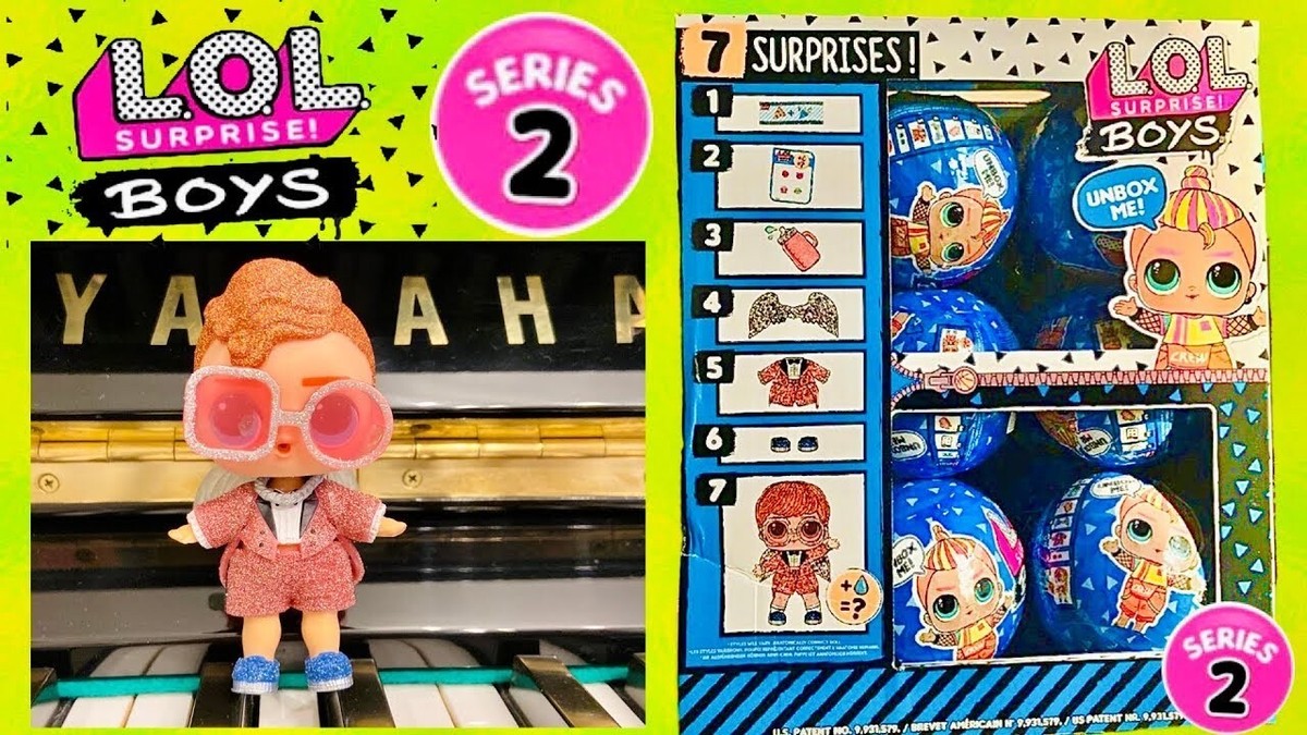 LOL SURPRISE DOLLS - BOYS SERIES 2 – SEALED 12 BALL CASE - VINTAGE