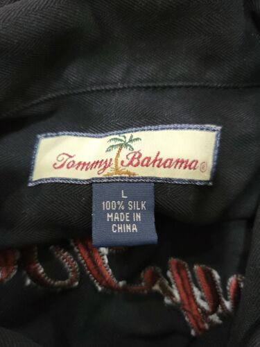 Tommy Bahama Men's Embroidered "Basic Training" "Daily Supplement" Size Large - Picture 2 of 9