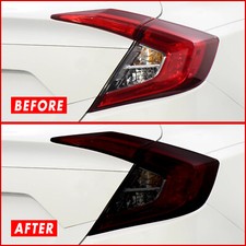For 16-21 Honda Civic Sedan Tail Light Reflector Smoke Precut Vinyl Tint