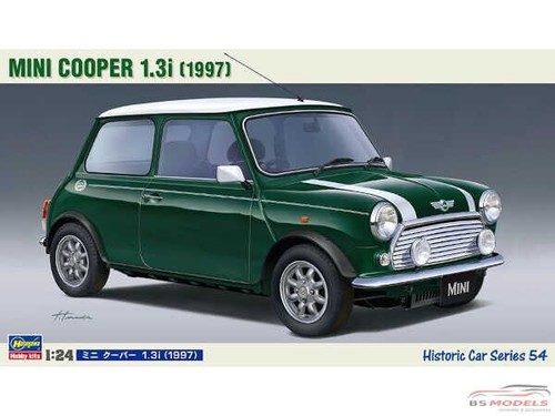 Hasegawa - HAS 21154 - Mini Cooper 1.3i 1997 Historic car series 54 racing green
