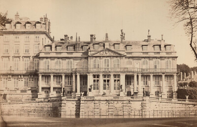 Château de Saint-Cloud. Pierre-Ambroise Richebourg. circa 1868. 17cm x 26cm