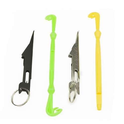 4pc Tie Fast Nail Knot Tying Tool & Loop Tyer Hook Tier for Fly Fishing Line US - 第 2/12 張圖片